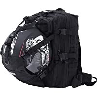 Seibertron Waterproof Large Capacity Molle Motorcycle Helmet Holder-Cycling Helmet Storage-Hiking Helmetcatch Bag…